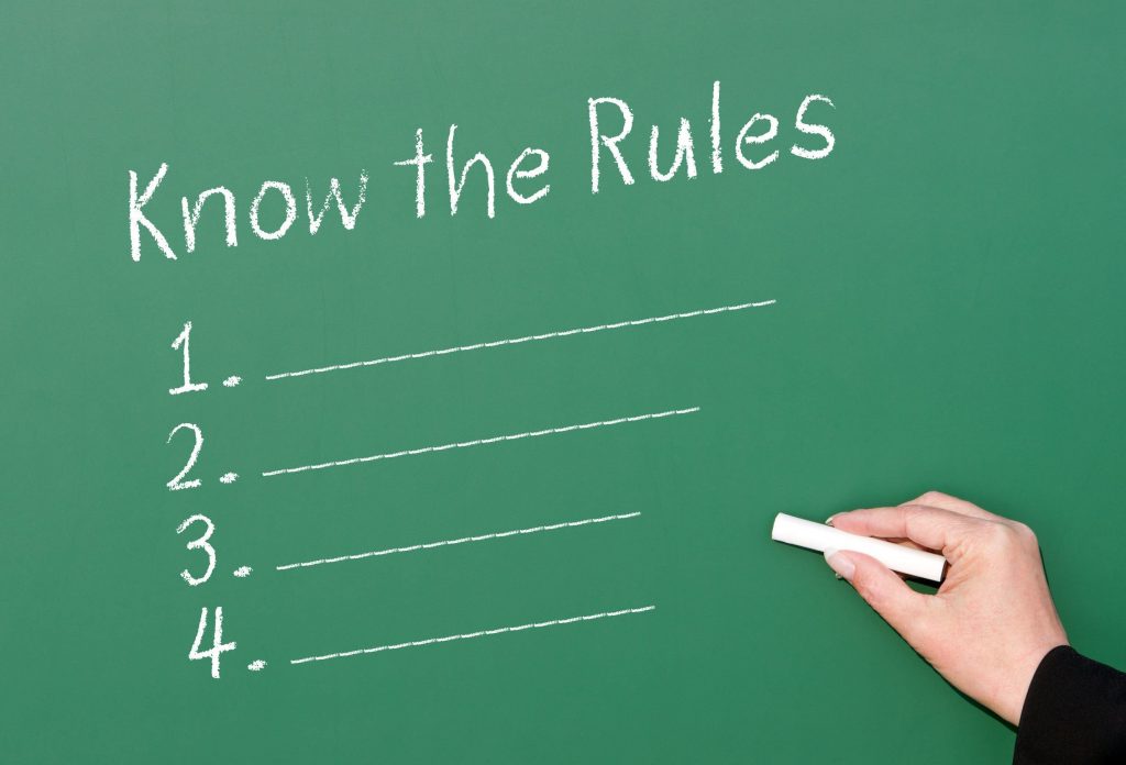 At kende og skrive reglerne - og blive enige om dem - er vigtige ved indgåelse af et 24/7 forhold