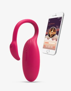 Flamingo er dit trådløse vibrator æg, der kan styres uanset hvor du sidder i verden og hvor langt fra din elskede. Et tryk på din smartphone kan ændre oplevelsen for din partner.