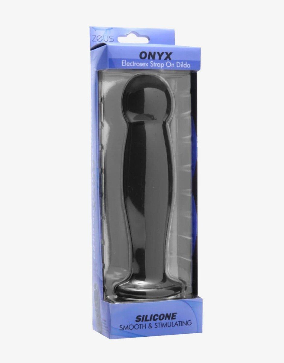 Zeus Electrosex Onyx electro strap-on dildo-662